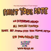 Paint Your Date | Date Night at a cozy private art studio in Montreal
