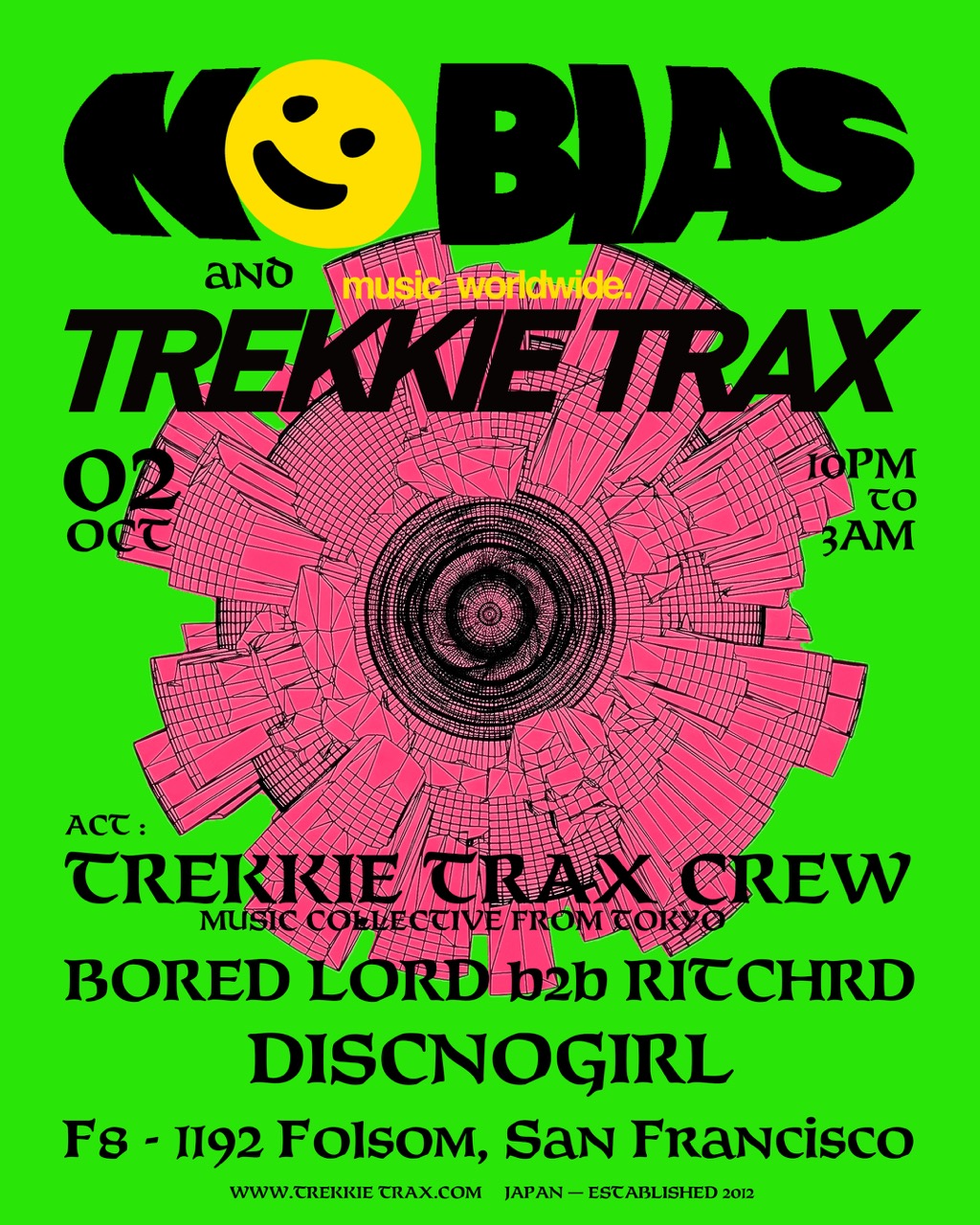 NO BIAS x TREKKIE TRAX