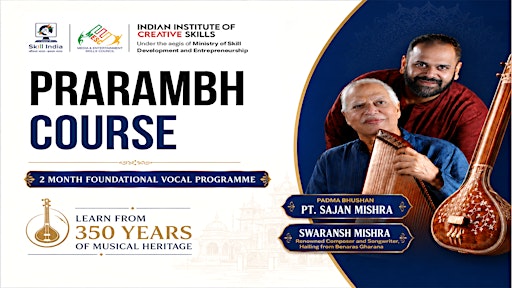 Prarambh-Foundational Music Vocal Program, IICS