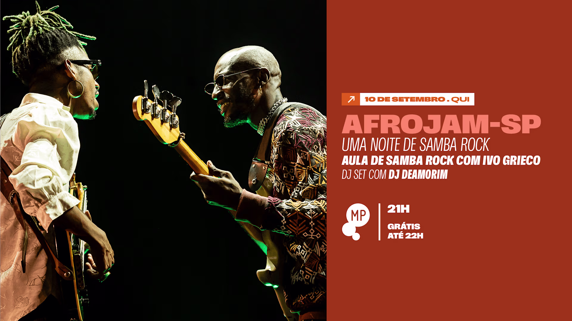 10/9 - Afrojam-Sp - Uma Noite De Samba Rock