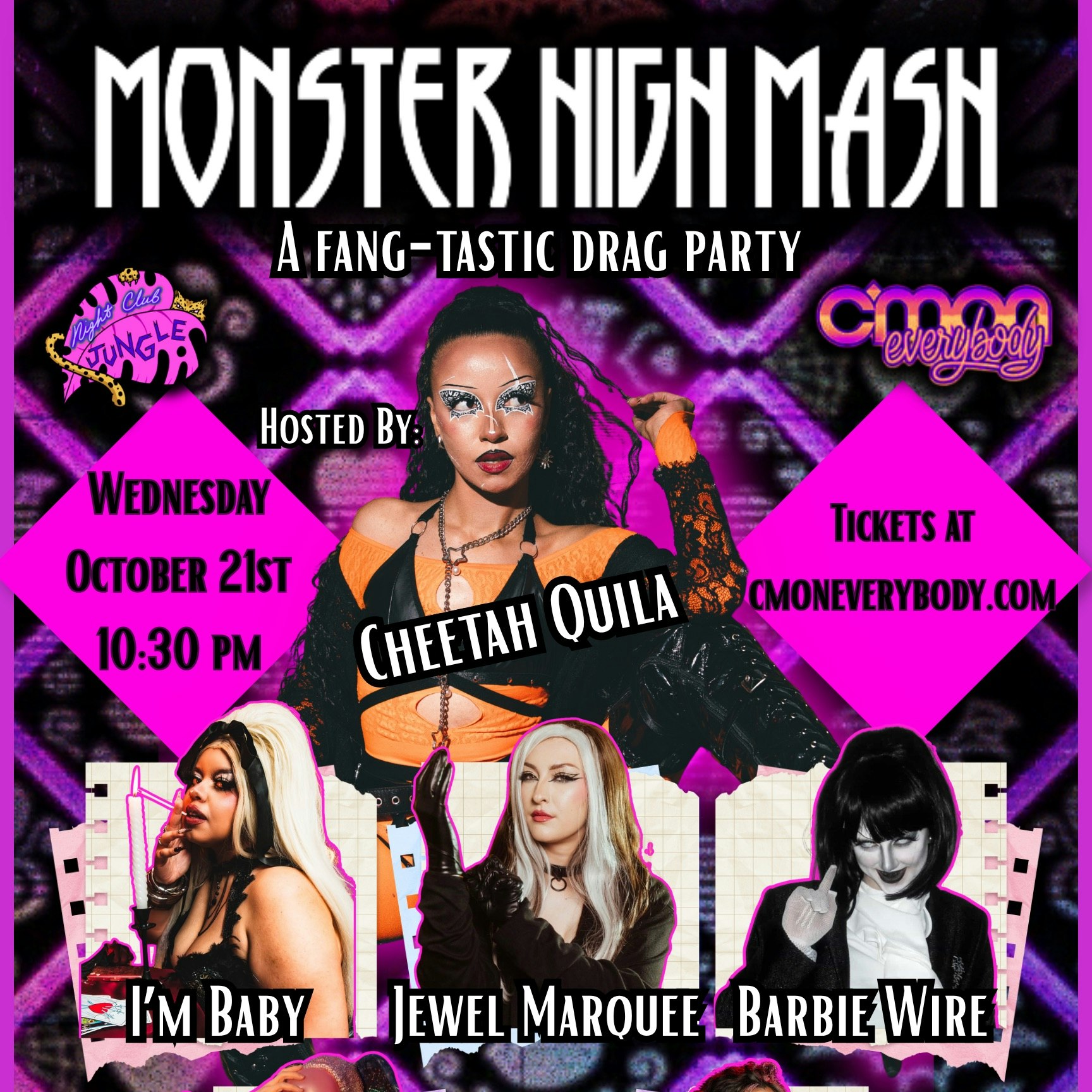 The Monster High Mash: A Monster High Drag Party