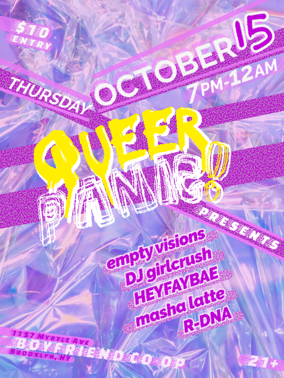 QUEER PANIC