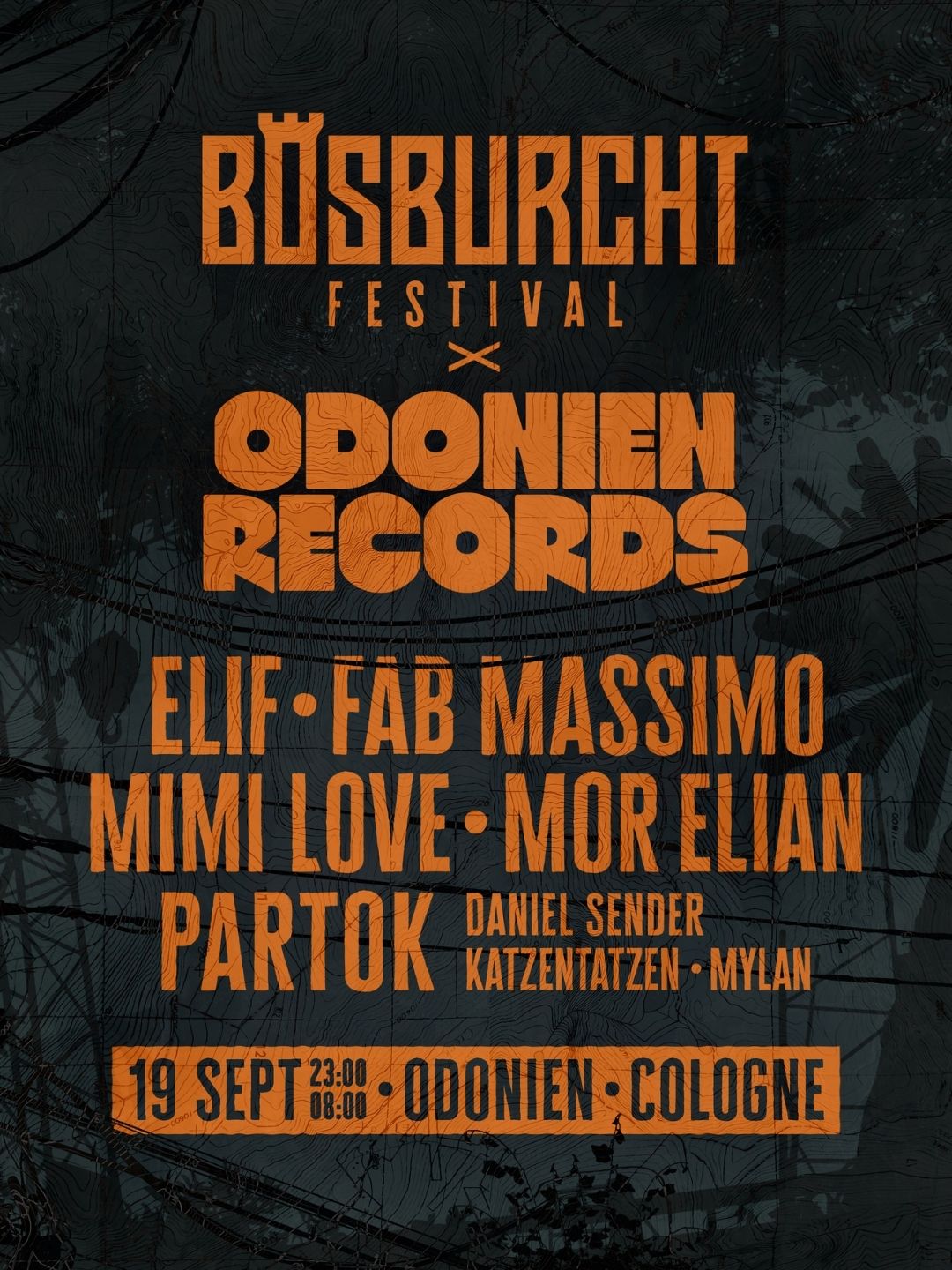 Bosburcht Festival x Odonien Records