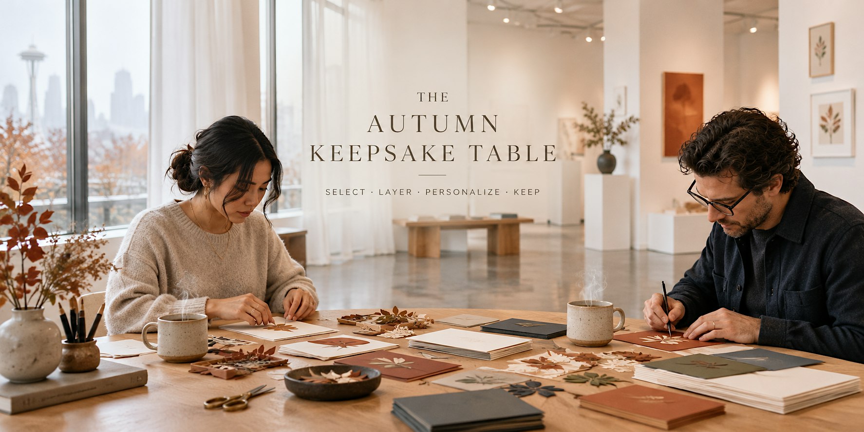 Seattle Fall Craft Workshop: Autumn Keepsake Making