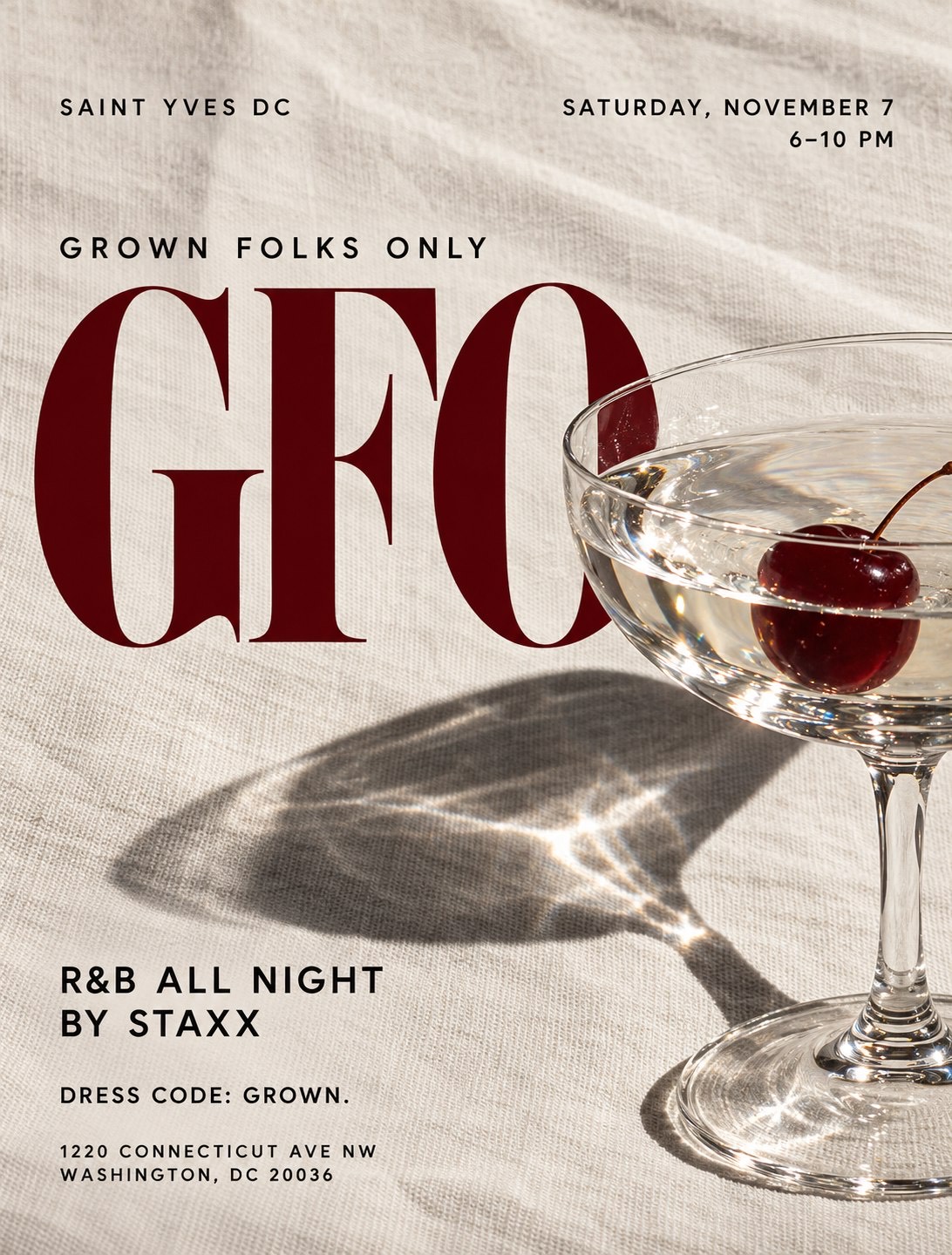 GFO | Grown Folks Only — R&B All Night