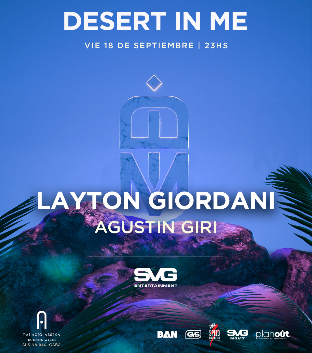 Layton Giordani, Desert In Me, Crobar Club, Palermo Buenos Aires