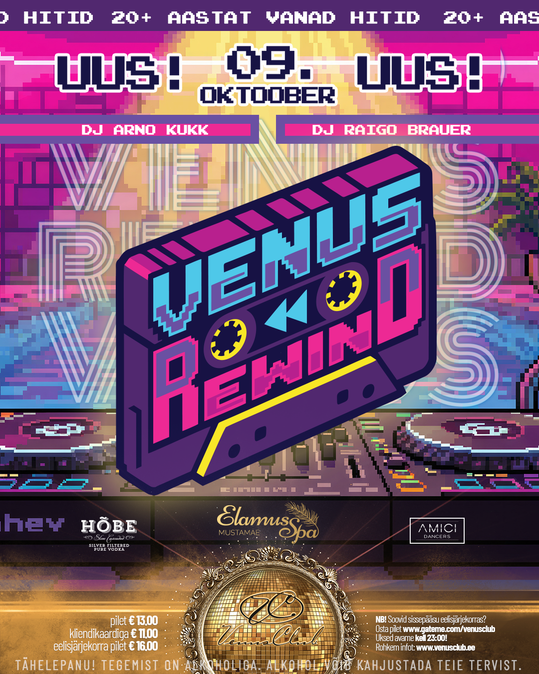 ELAMUS SPA ESITLEB: VENUS REWIND