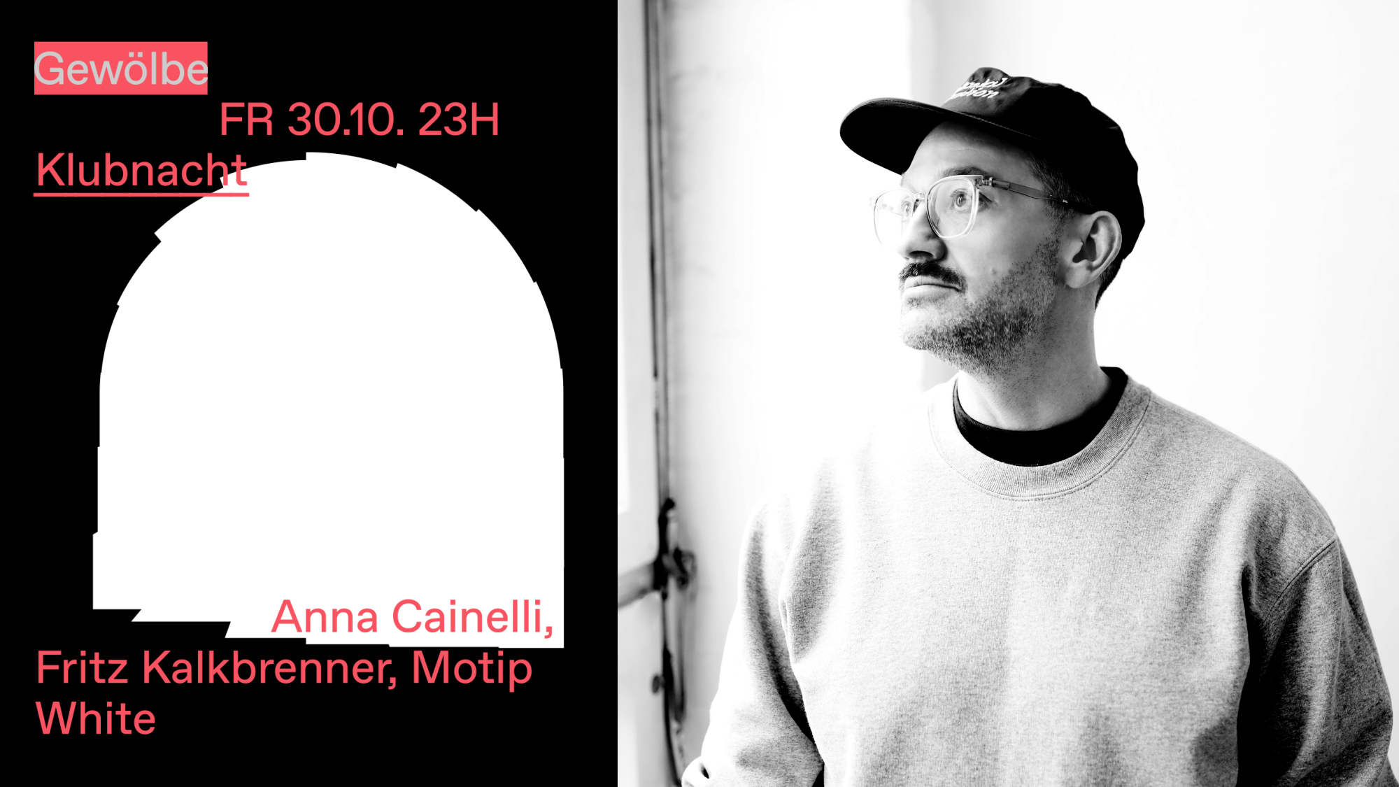 Klubnacht with Anna Cainelli, Fritz Kalkbrenner, Motip White