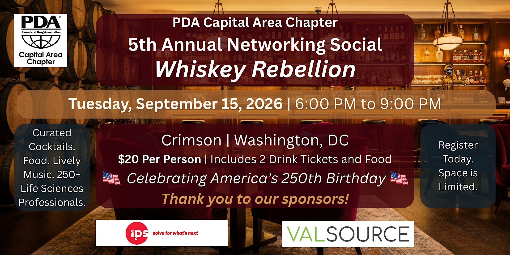 PDA Capital Area Chapter 5th Annual Networking Social