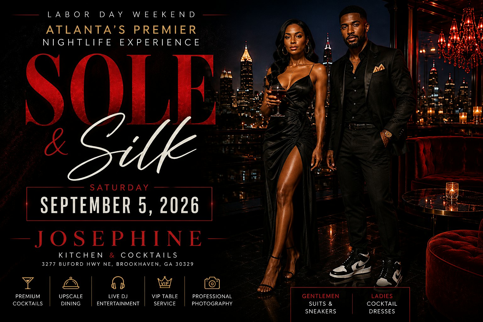 SOLE & SILK | Labor Day Weekend at Josephine