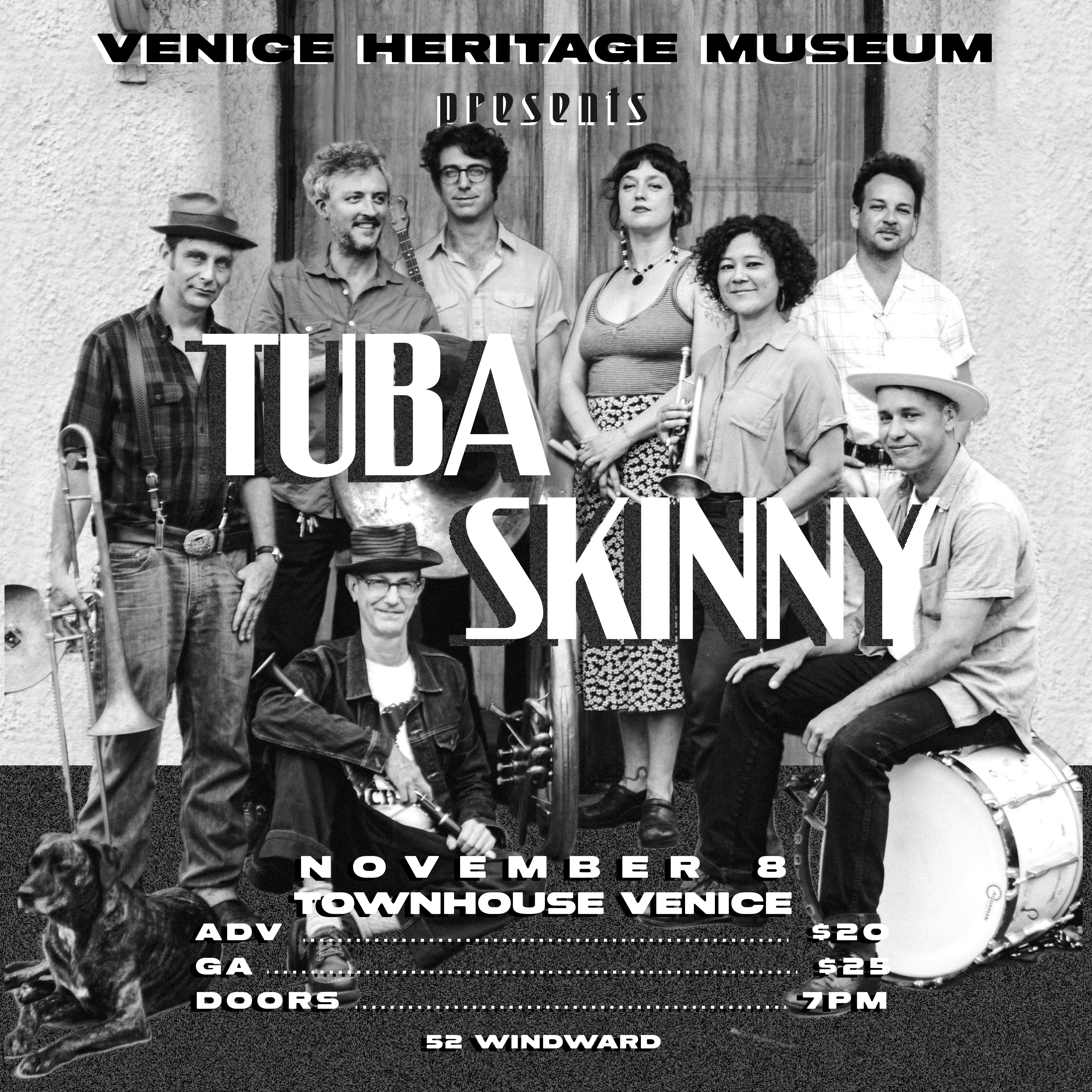 Venice Heritage Museum Presents Tuba Skinny