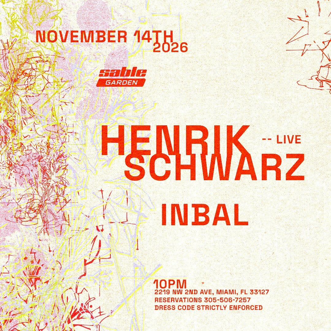 Henrik Schwarz (Live) + Inbal