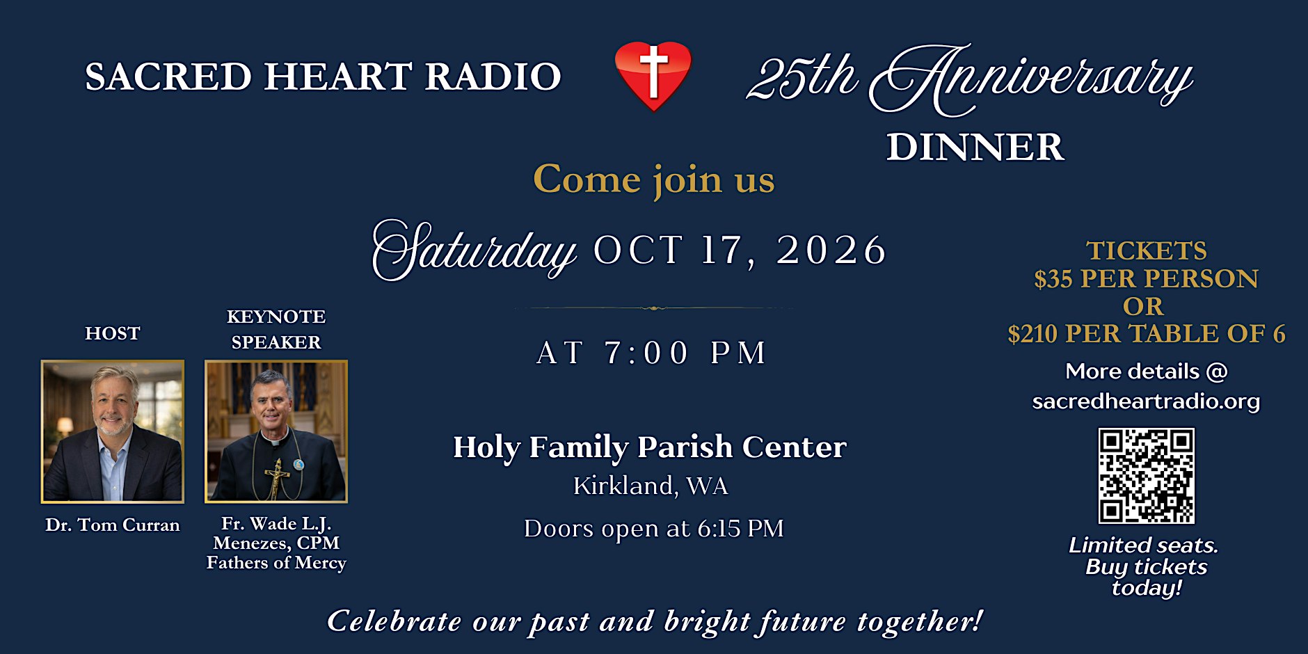 Sacred Heart Radio 25th Year Anniversary Dinner