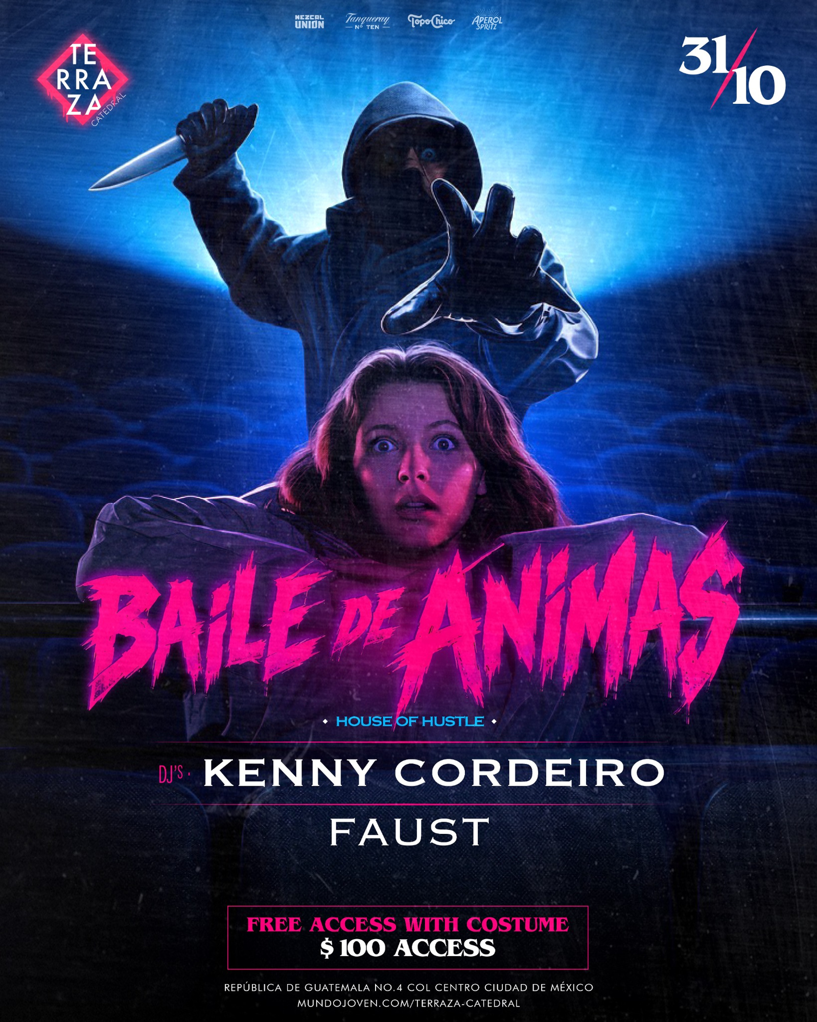 BAILE DE ANIMAS pres. Kenny Cordeiro & Faust