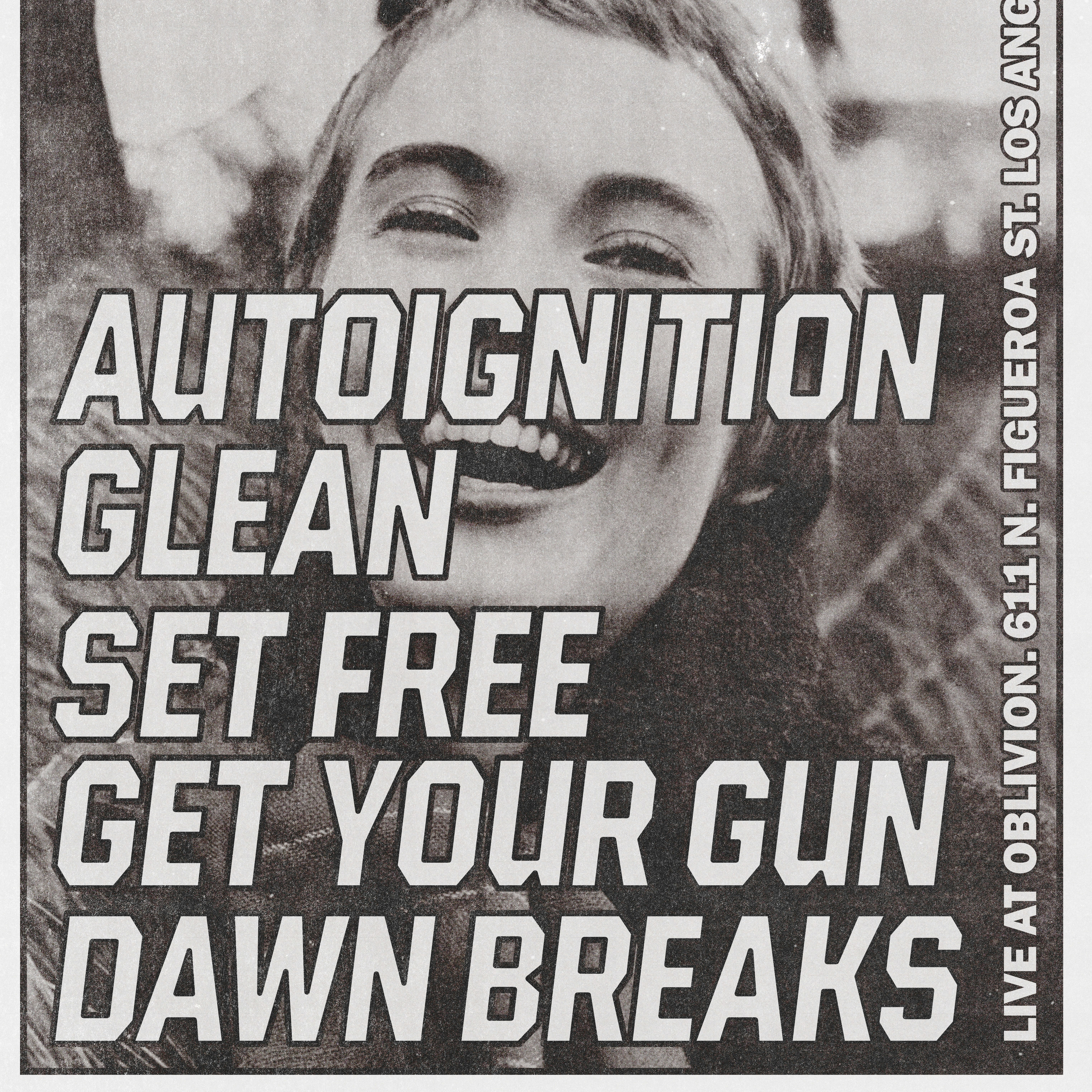 Autoignition, Glean, Set Free, Get Your Gun, Dawn Breaks