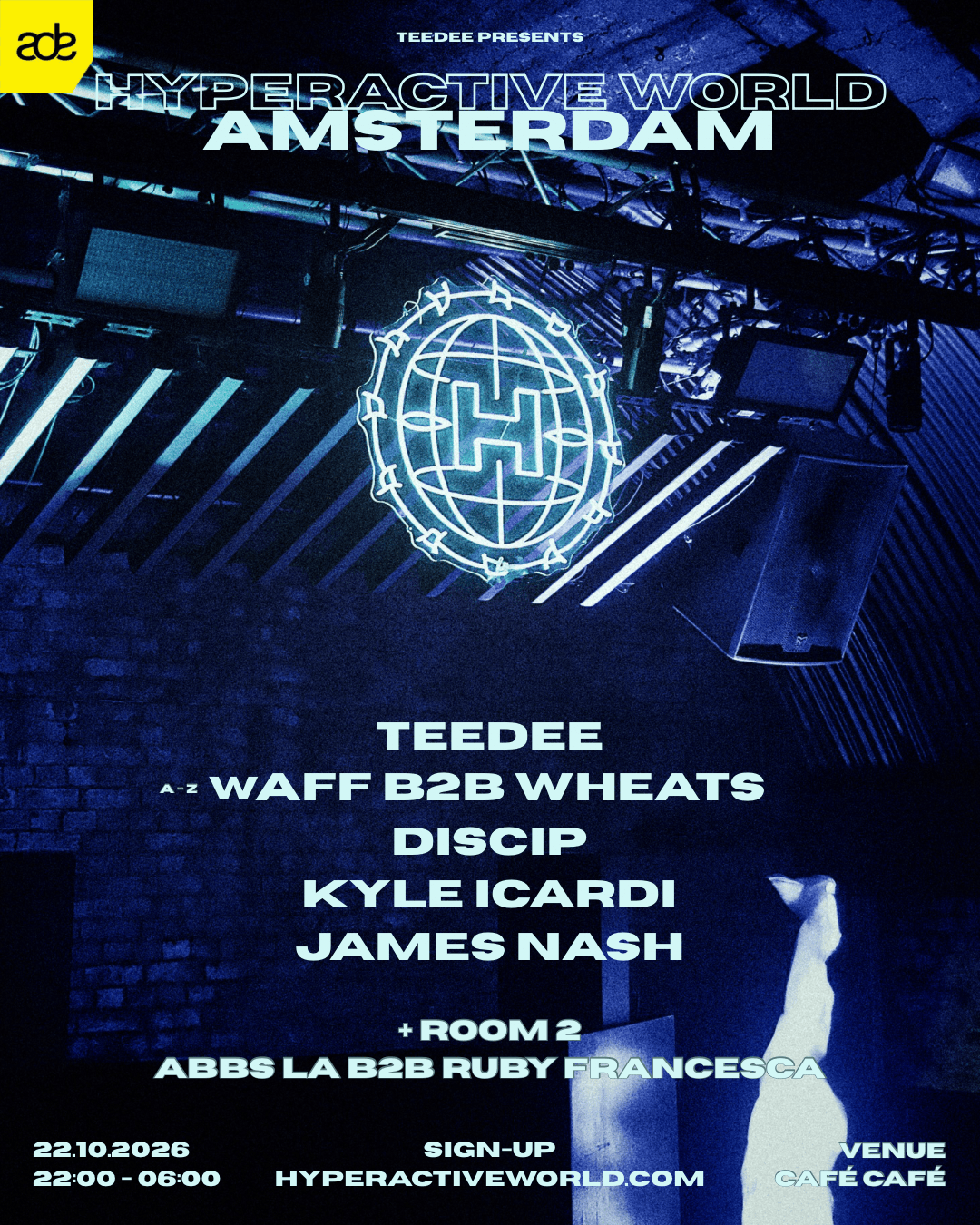 Hyperactive World Amsterdam at ADE