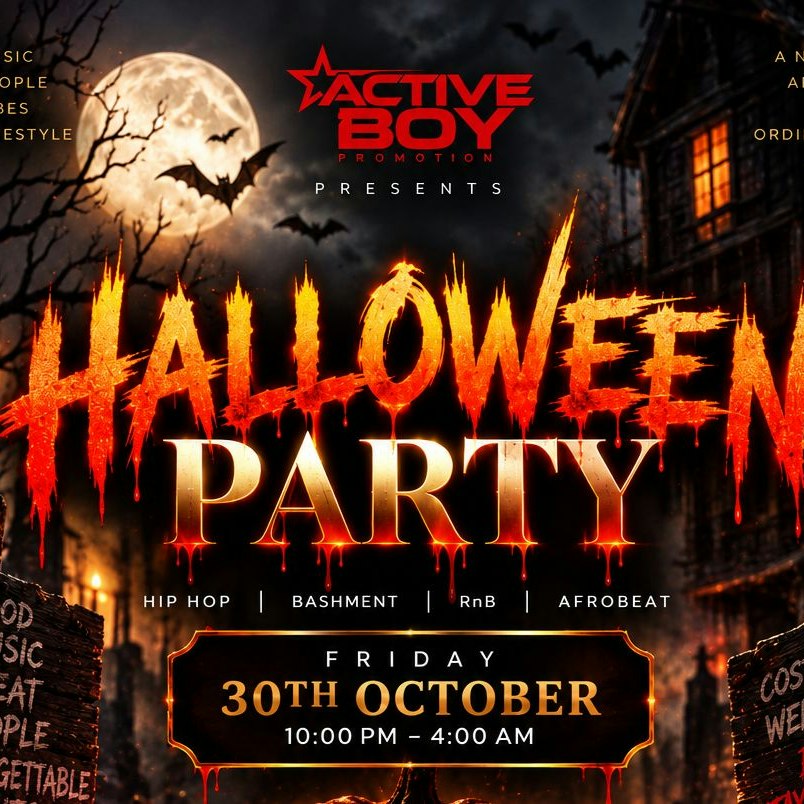 ACTIVE BOY HALLOWEEN PARTY