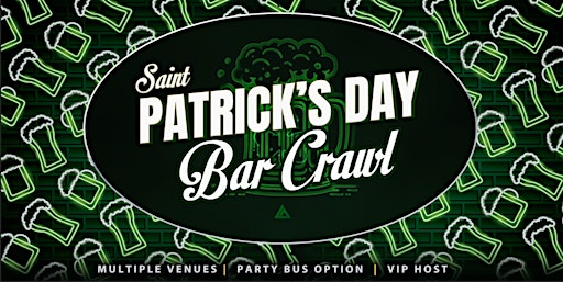 St Patrick’s Day Fremont Street Bar Crawl