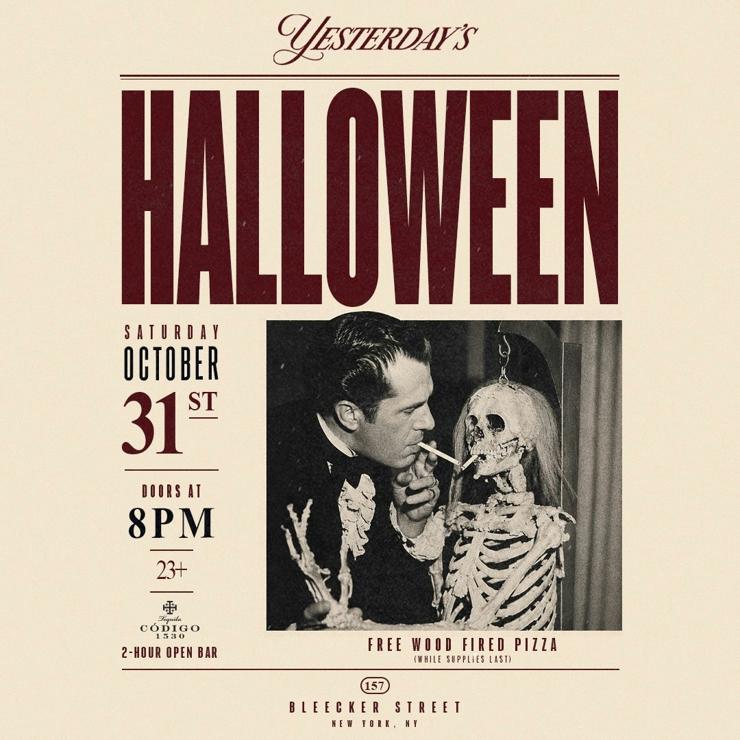 Halloween at Yesterday's - 10/31