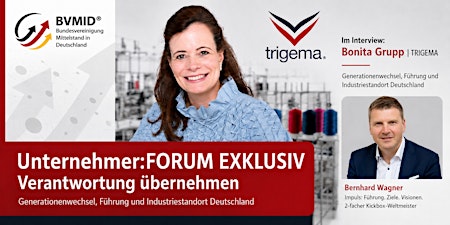 BVMID Unternehmer:FORUM EXKLUSIV | Bonita Grupp von TRIGEMA im Interview