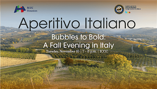 Aperitivo Italiano: Bubbles to Bold - A Fall Evening in Italy