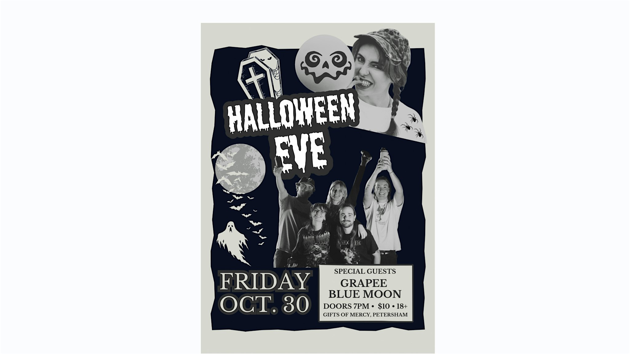 Halloween Eve With Grapee & Blue Moon