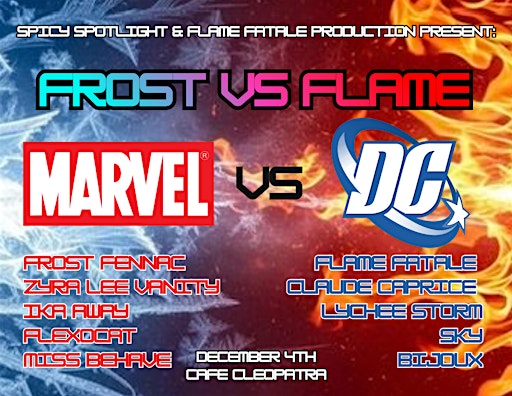 Marvel Versus DC - Cabaret Variety Show