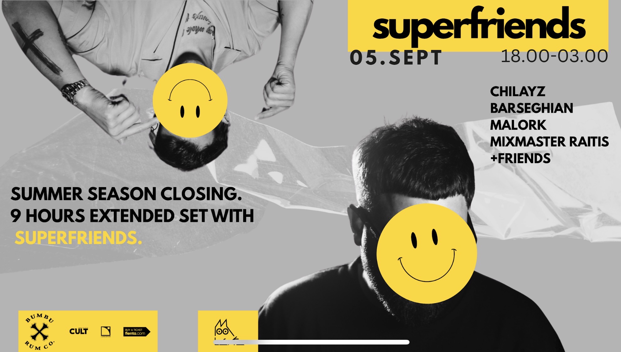 SuperFriends / Summer closing 