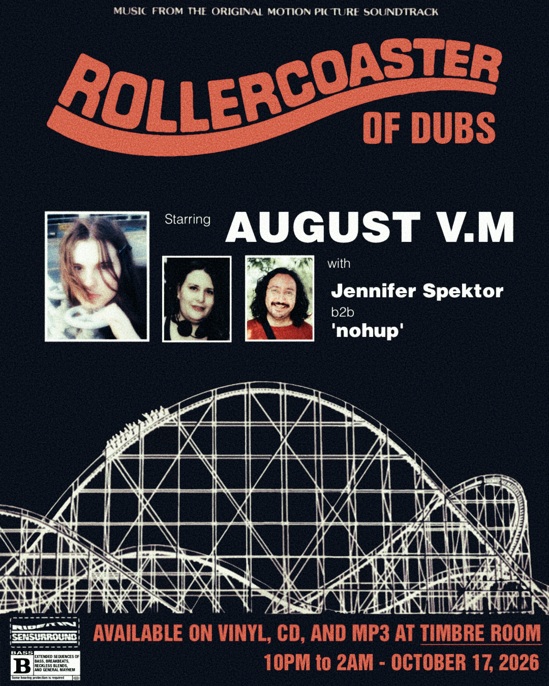 Rollercoaster of Dubs: August V.M, Jennifer Spektor, 'nohup'