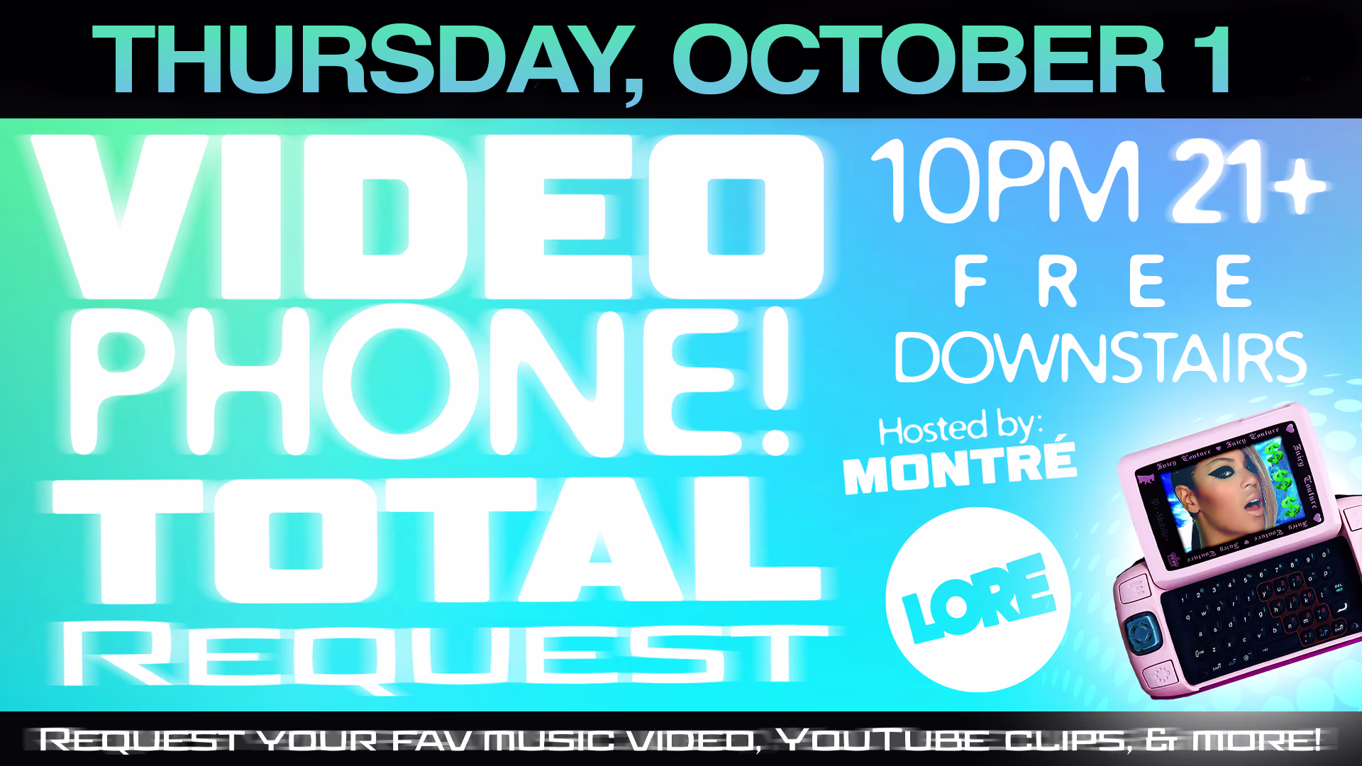Video Phone! Total Request Lore - Music Video Night