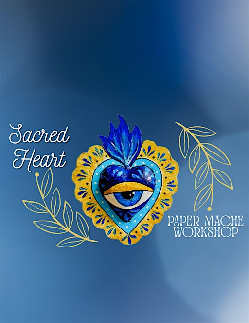 paper mache sacred heart