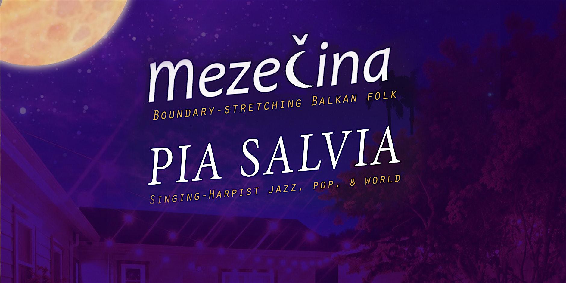 Mezečina (Balkan vocals) + Pia Salvia (Singer-Harpist) Full Moon Speakeasy