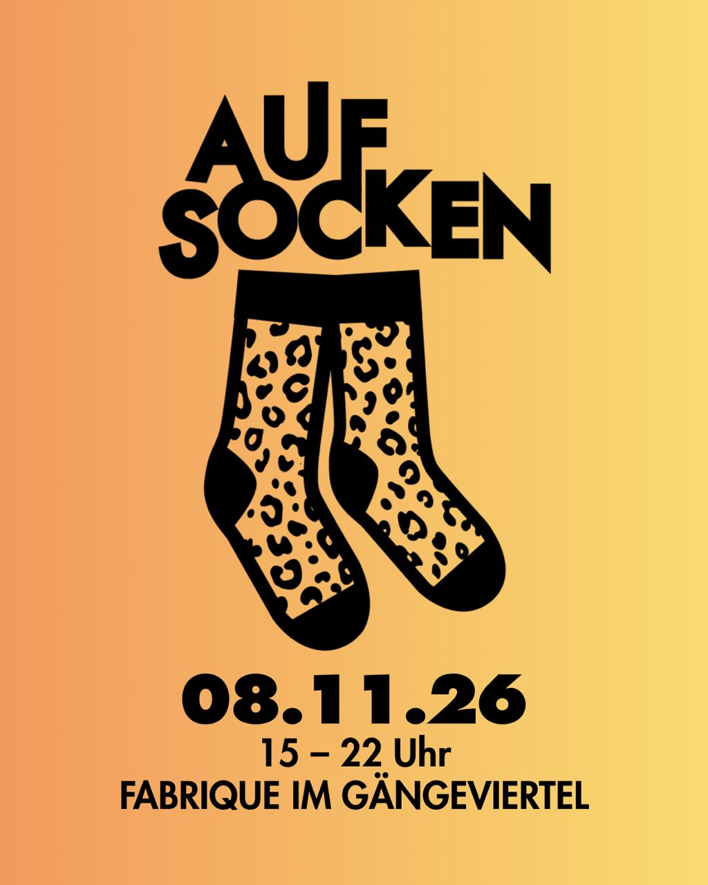 Auf Socken