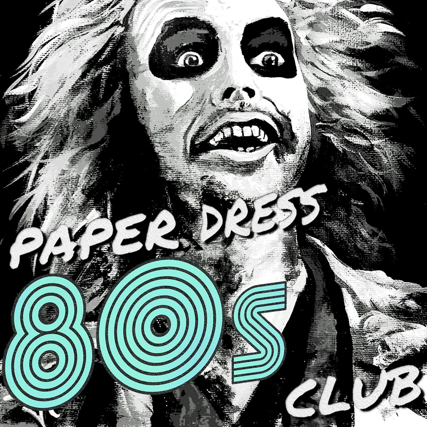 Paper Dress 80's Club
