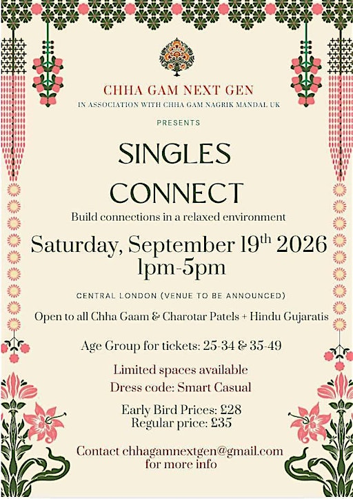 Singles Connect – Chha Gam Next Gen | Central London
