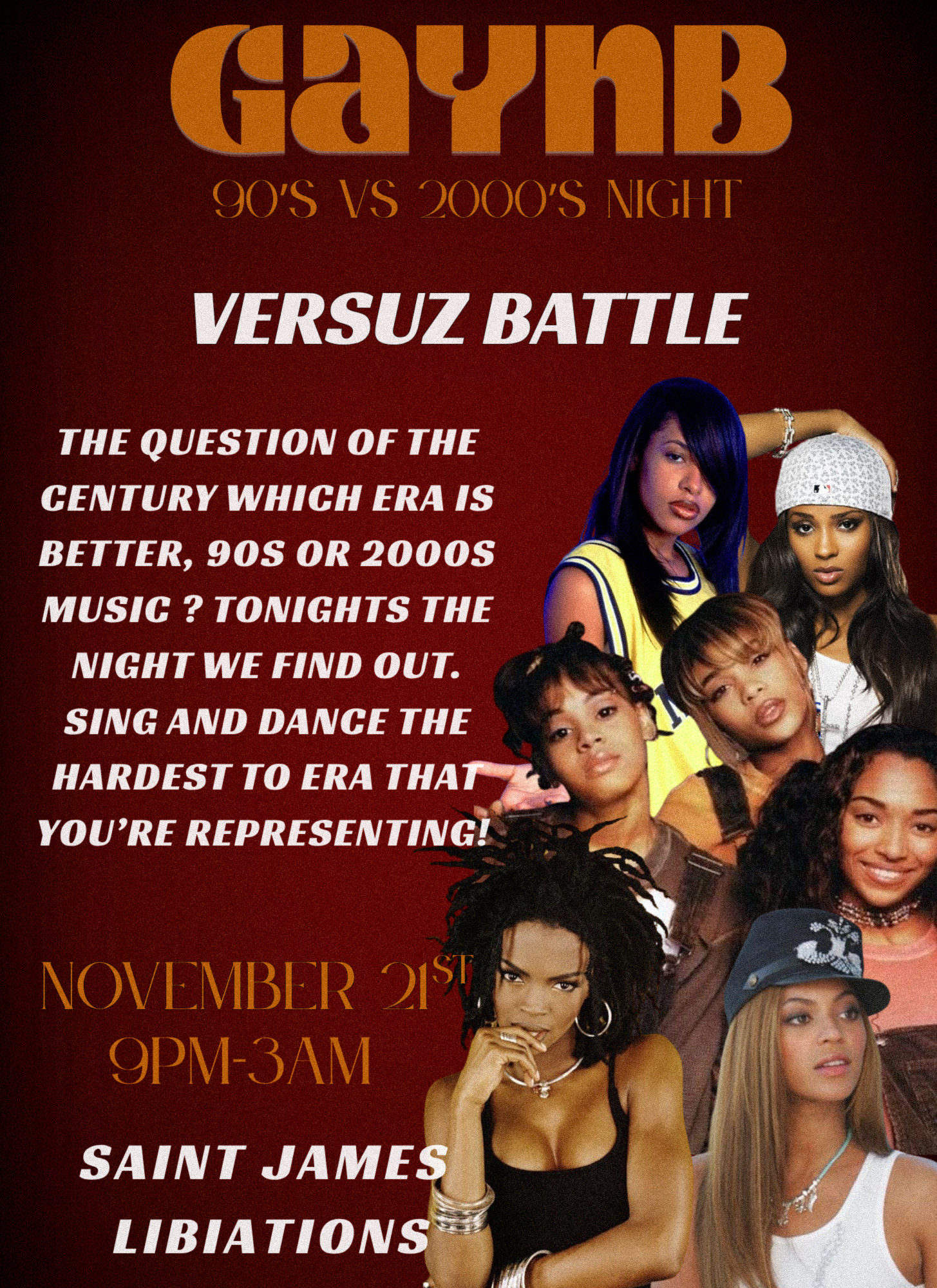 GayNB : 90s VS 2000s Night
