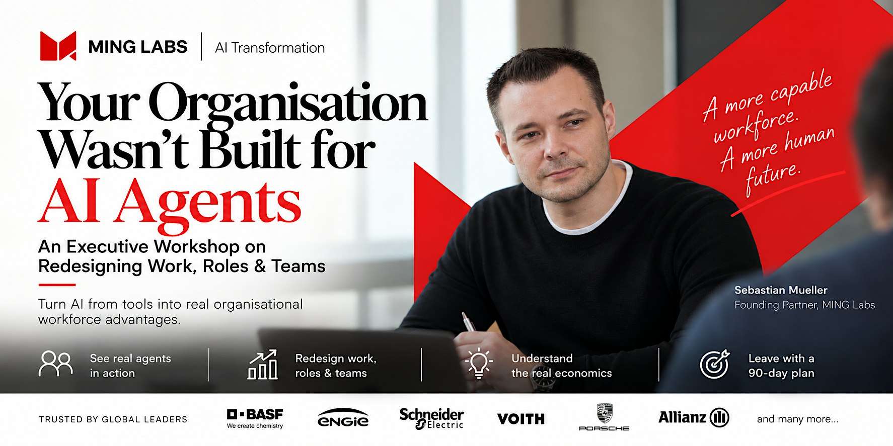Your Organisation Wasn't Built for AI Agents · Executive Workshop