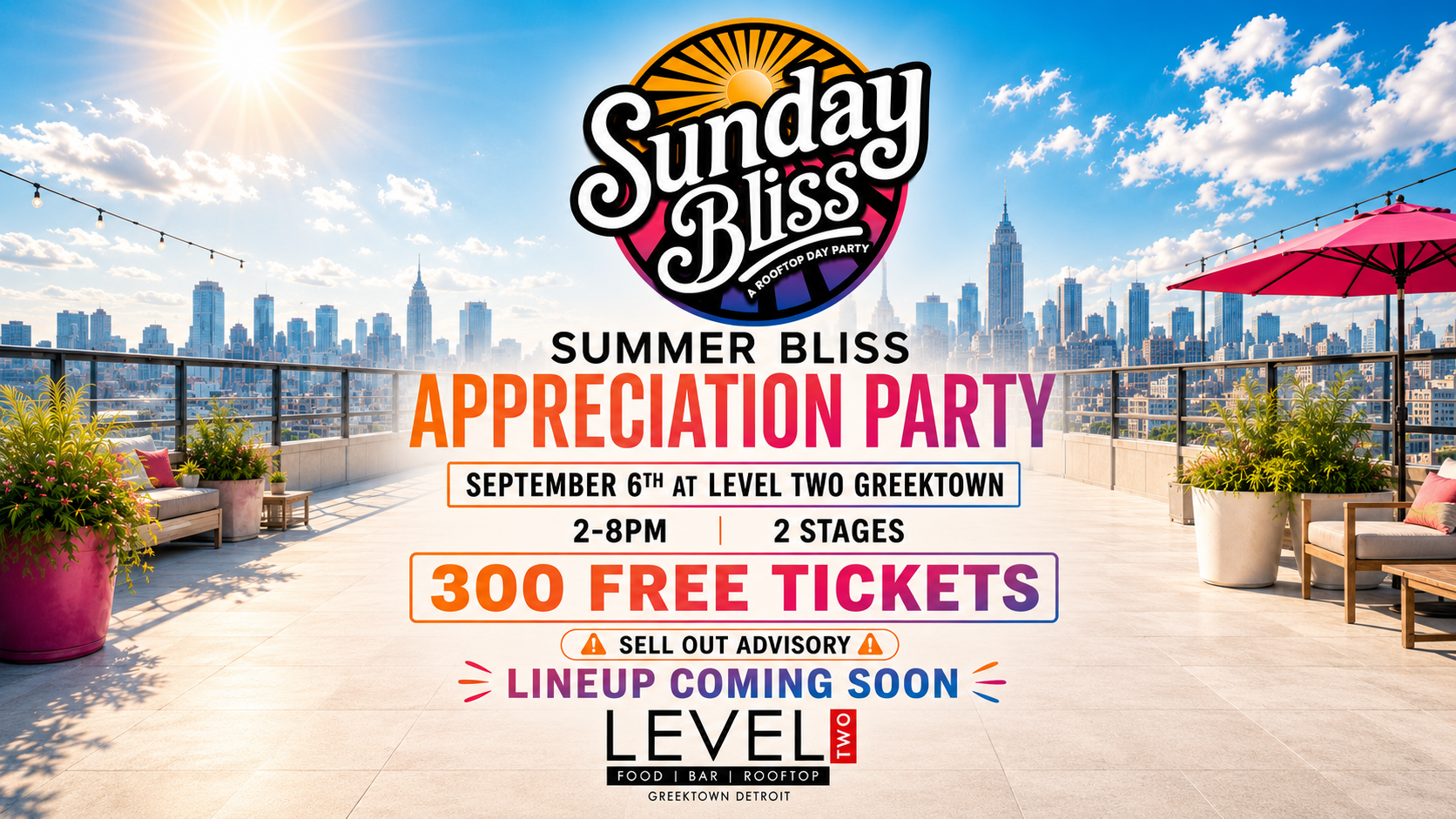 Sunday Bliss: Summer Bliss Appreciation Party