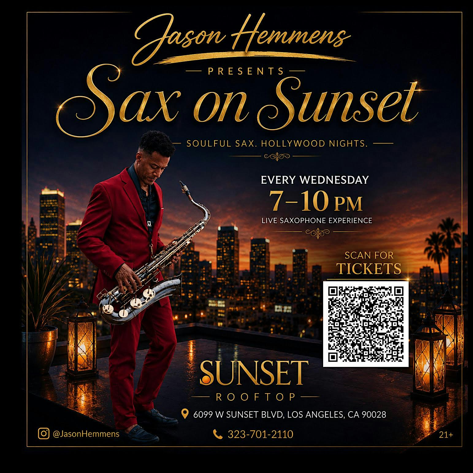 Jason Hemmens Presents: SAX ON SUNSET