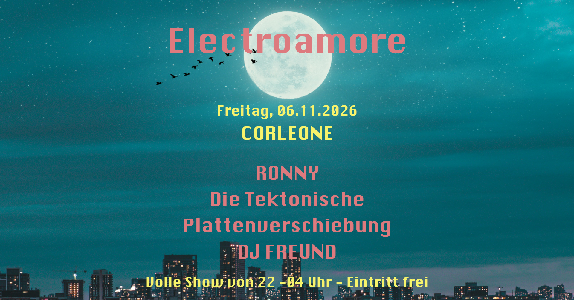 Electroamore im Corleone