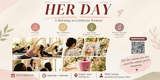 HER DAY: Morning of Pilates, Art & Stories