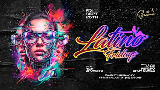 Latino Fridays at The Grand Nightclub 9.25.26