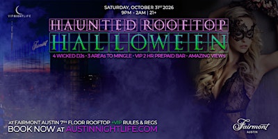 Haunted Rooftop | Austin Halloween Party