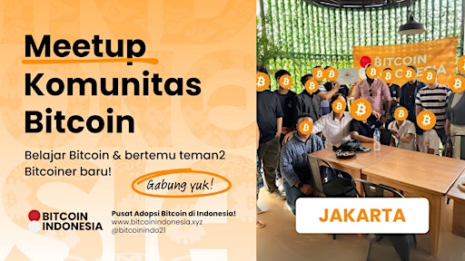 Bitcoin Indonesia Community Meetup Jakarta 21 November 2026