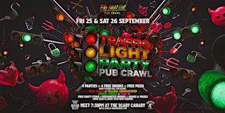 Big Night Out Pub Crawl | TRAFFIC LIGHT PARTY + RODEO | Friday 25 Sept