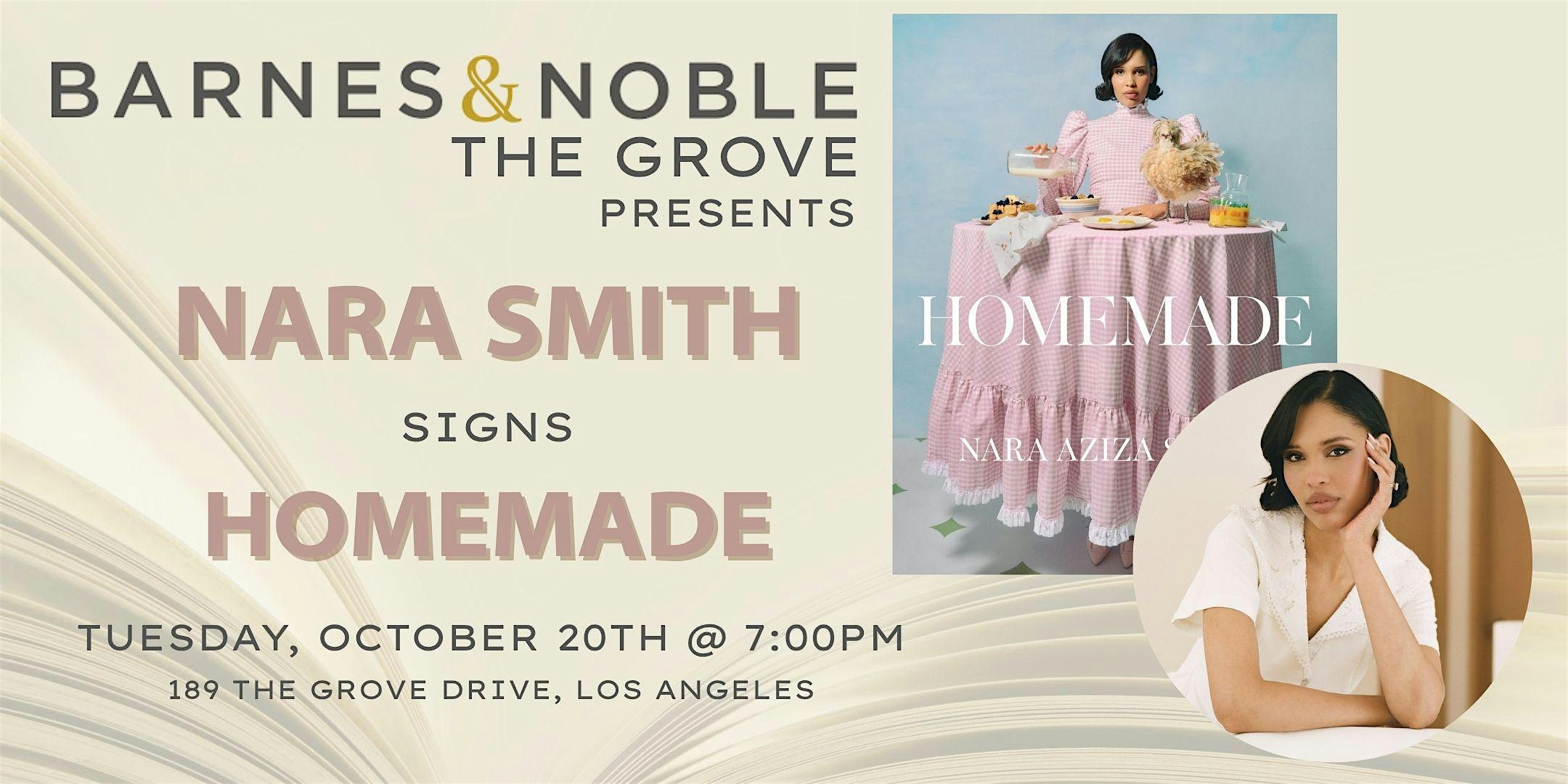 Nara Aziza Smith celebrates HOMEMADE at B&N The Grove