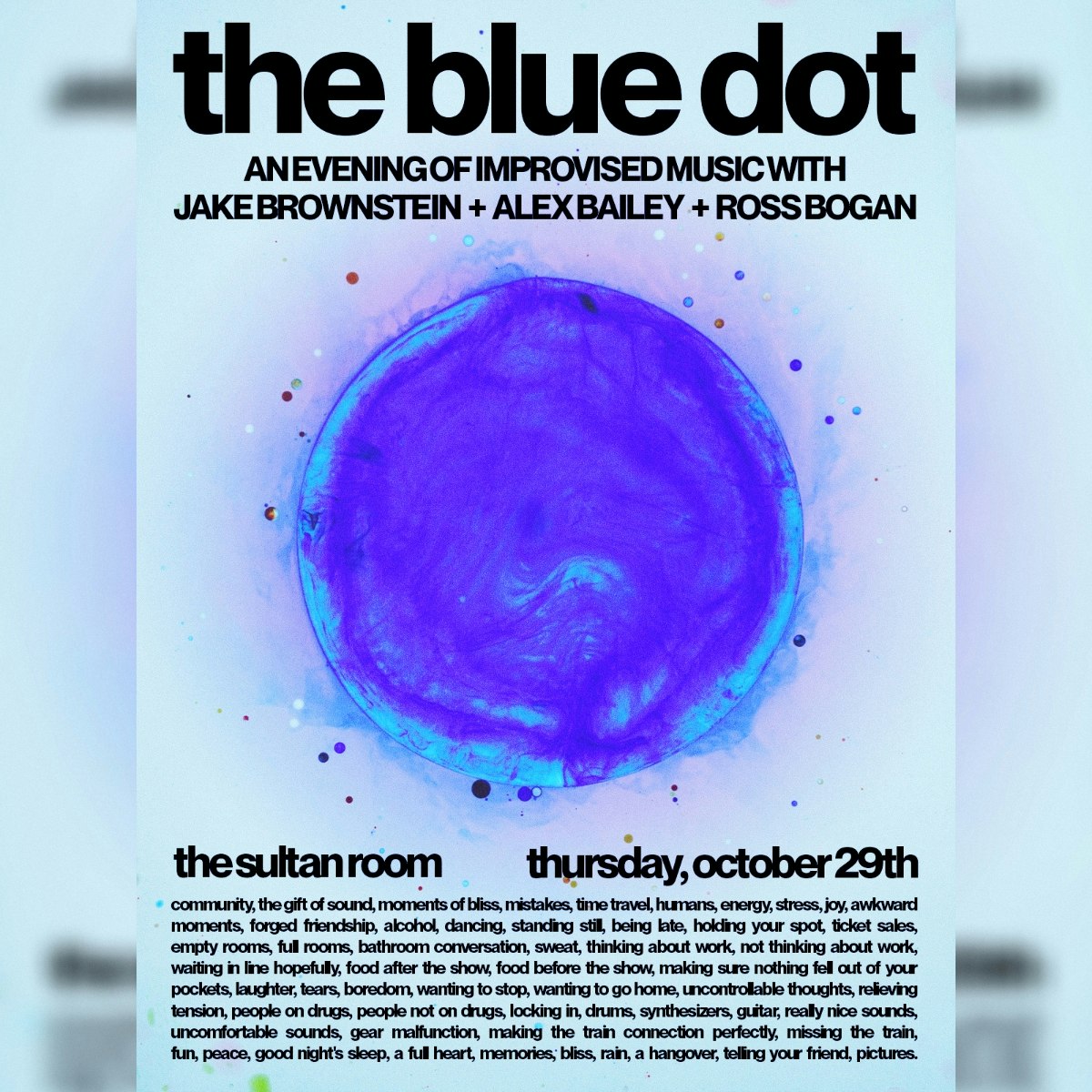 The Blue Dot - Featuring Members of Eggy and Wolf Mask
