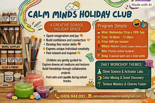 Slime School Holiday Workshop