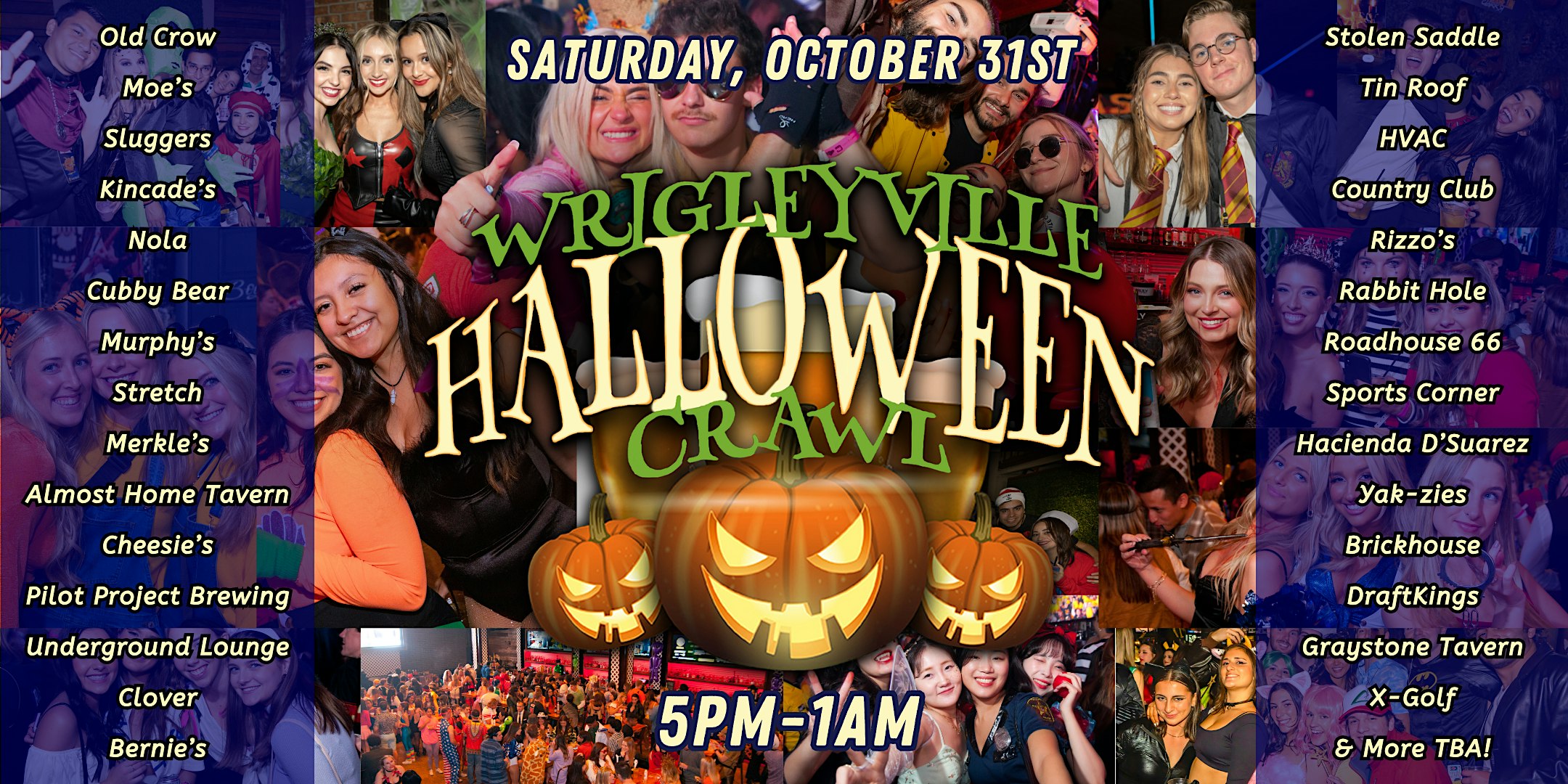 Wrigleyville Halloween Crawl - Chicago's BIGGEST Halloween Party