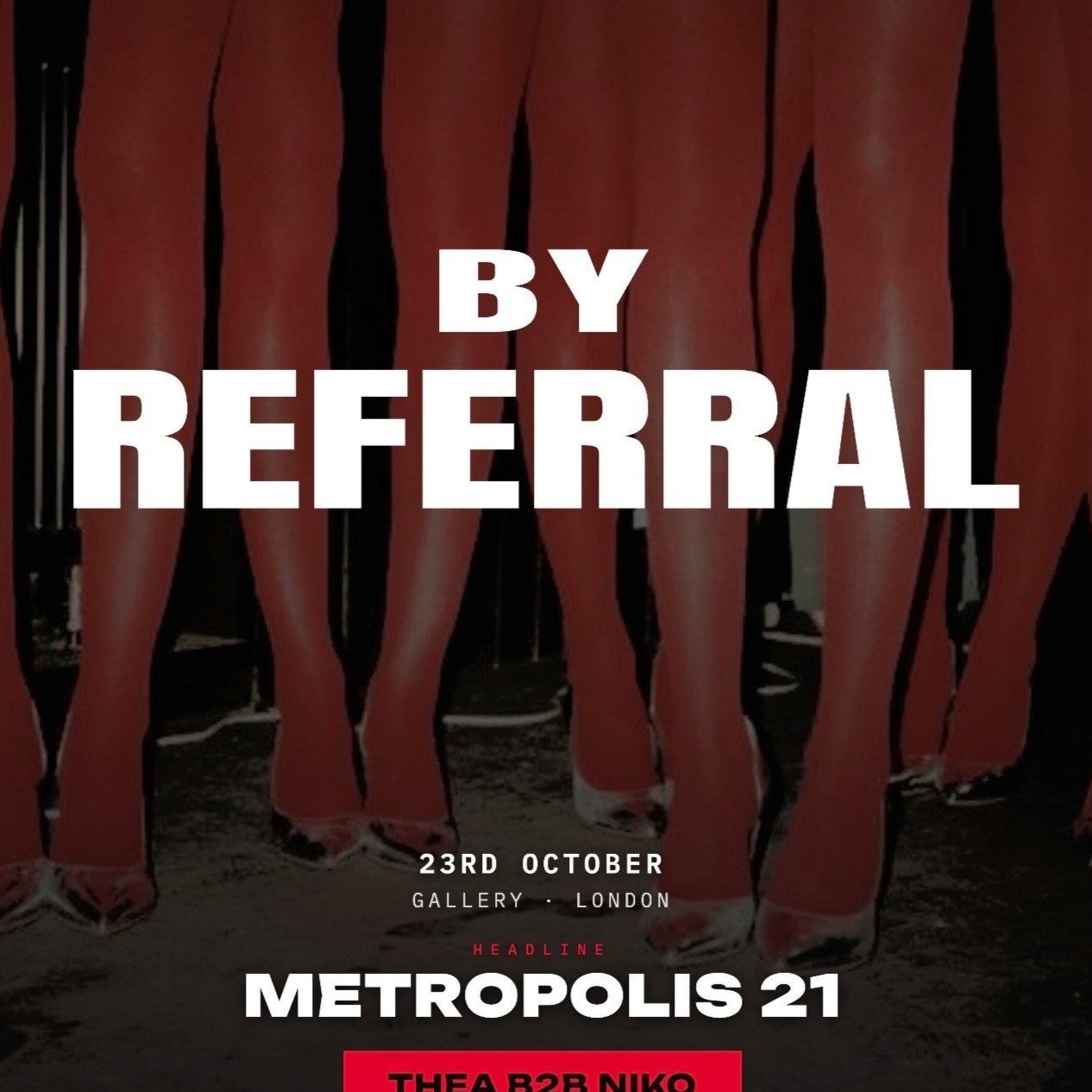 GALLERY X BY REFERRAL: METROPOLIS 21